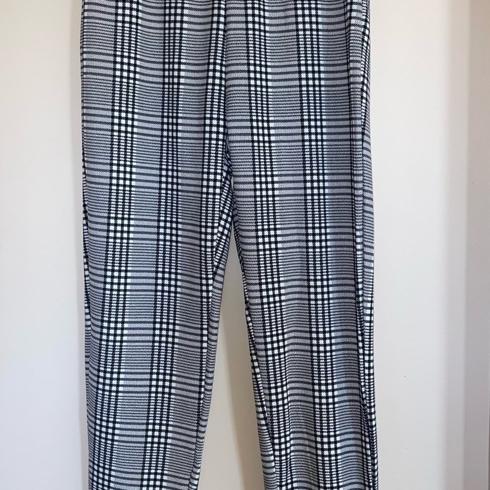 SHEIN Plaid Pants